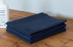 G2035 【スピード発送】スピードライガーゼバスタオル 3枚セット（ネイビー）