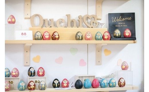 A038 「Ouchi夫婦」のオーダーメイド　ウエルカムボード付き