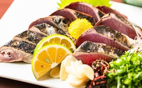 【年内配送】本生！老舗魚屋大将が厳選した 本格カツオ藁焼きタタキセット 400g 冷凍 国産 高知 土佐 四万十 しまんと かつお 鰹 カツオ かつおのたたき かつおのタタキ タタキ 藁焼き たれ付き ごちそう グルメ 魚介 25-034N