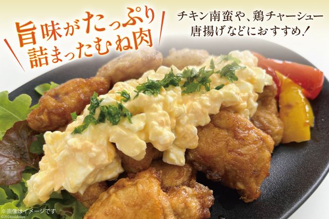 宮崎県産若鶏むね肉4kg [エム・ティ・シー 宮崎県 日向市 452061359] 冷凍 個包装 小分け 国産 国内産 宮崎 鶏むね 鶏ムネ 若鶏 鶏肉