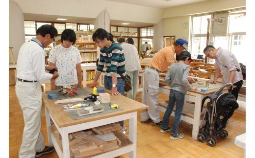 小箱ペンたてつくり体験(４名分)≪ものづくり 手作り 家族 親子≫
