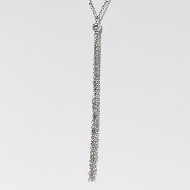 プラチナ　ミラーボールタッセルペンダント　BQ-118