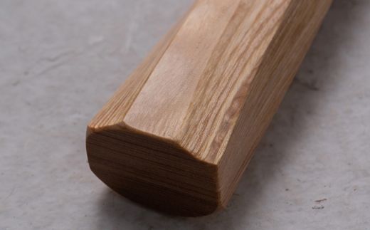 H50-35 ひねり 八角柄 ダマスカス 三徳+ペティセット（TO-02/04）