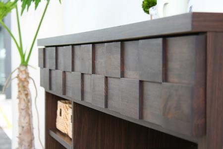 コルク 120オープンカウンター 【キッチン オープン カウンター ゴミ箱収納 開梱設置 梱包材引き取り 間仕切り 家具 日本製 完成品】(H062200)