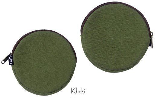 [R226] oxtos 帆布キャンピングロースターケース 丸型 【カーキ】