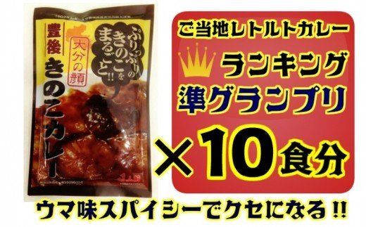 おおいたイチ押し!!豊後きのこカレー10食分_1295R