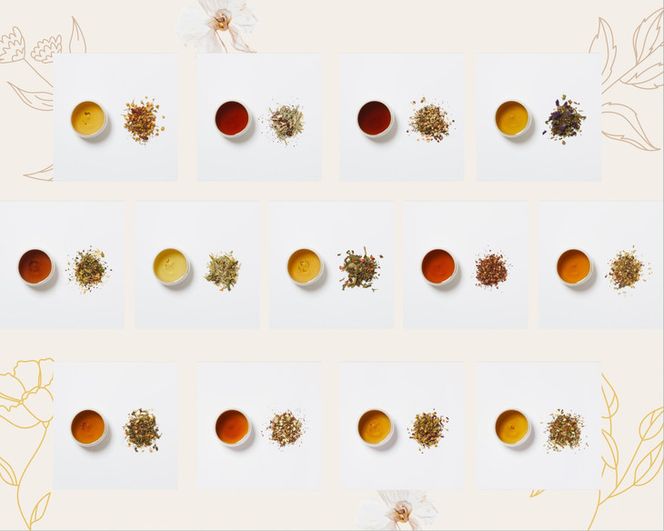 ＜ブレンドハーブティー専門店 かわかみ茶葉店＞オリジナルブレンドハーブティー 特別詰め合わせセット★（お試し7種類＋茶葉30g）