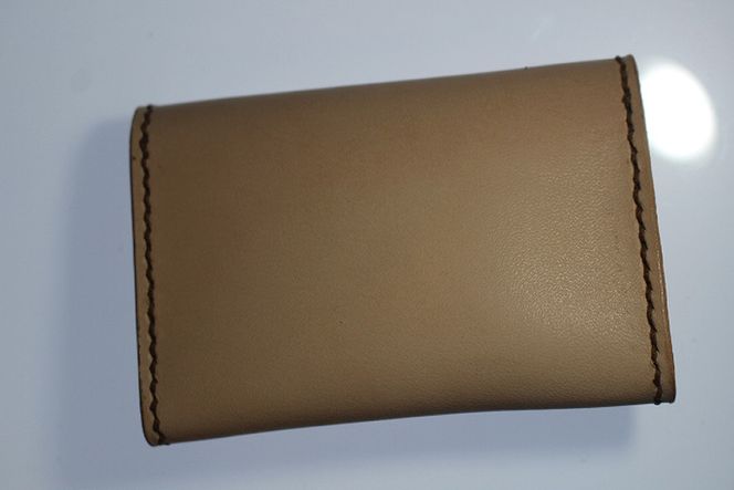 サドルレザー名刺入れ [No.454]