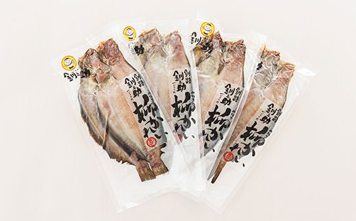 柳かれい 一夜干し 2枚×4個セット | 北海道産 柳かれいを 一夜干しに！ おつまみ 焼魚 焼き魚 定食 魚 干物 セット ひもの 冷凍 人気の 訳あり！ スピード発送 北海道 釧路町 釧路超 特産品　121-1920-285