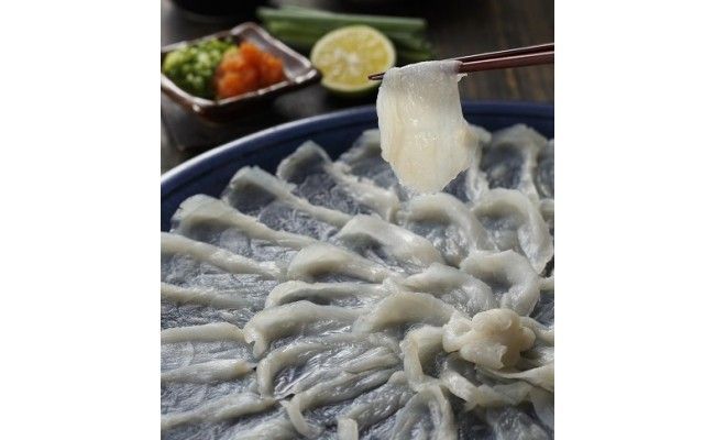 漁師お勧め！天然 とらふぐ てっさ てっちり（お刺身セット）（3～4人前）【宗像漁協】_HA0468