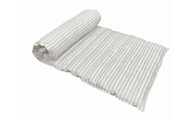 AA013　ダウンロングピロー　使い方いろいろ　羽毛布団　サイズ６３ｃｍ×１５０ｃｍ　国産　日本製