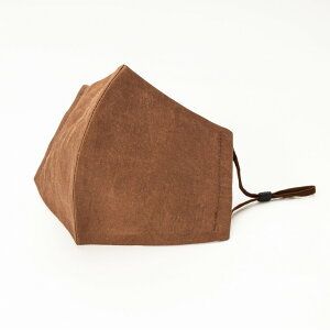 ＜京もの屋SEKIROKU＞ 京MASK《マスク 布 和服 柿渋染め》
