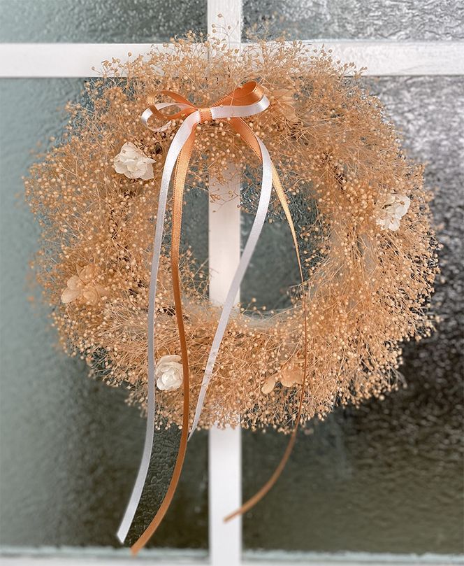 AJ133-1 プリザーブドフラワー【アンジュ/オレンジ】春日部市 シュガーパイン