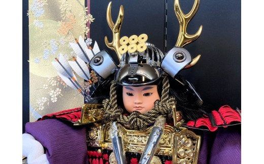 356.伝統工芸士 蘇童の五月人形 『名武将 真田幸村公』わらべ大将飾り