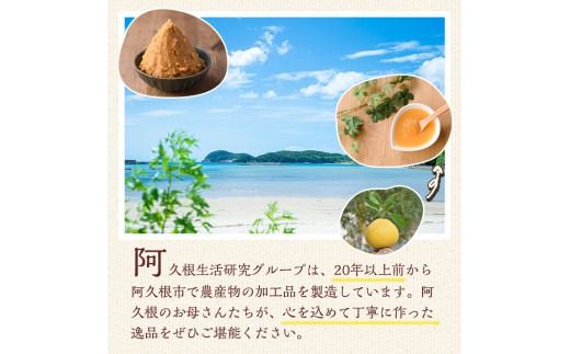 お母さんのおいしい麦味噌(計4kg・1kg×4袋)みそ 調味料 味噌 みそ汁 手作り 味噌汁 お味噌汁 朝ごはん ミソ 小分け 母の味【阿久根市生活研究グループ】akn072-01