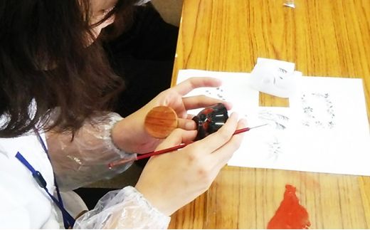 初心者でもできる漆芸体験