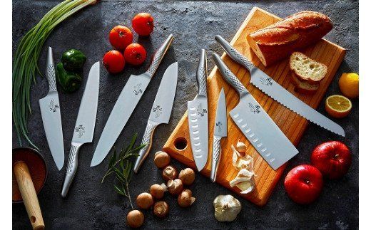 源近 播州武介信 ナイフ7本セット他 源近 播州武介信 ナイフ7本