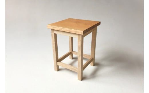 座面の選べる スツール [松田木材 富山県 舟橋村 57050130] 椅子 家具 インテリア イス チェア 木製 サイドテーブル