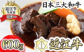 【カネ吉山本】近江牛ビーフシチュー3個入り【600g（200g×3個）】【Y119U】