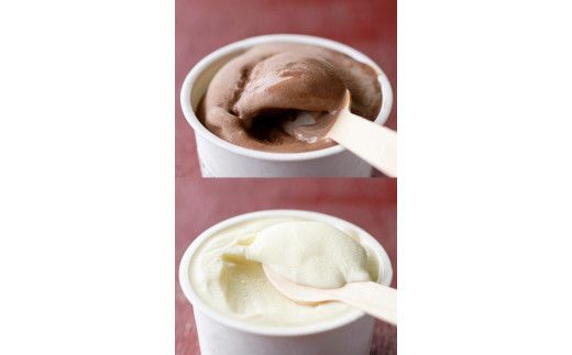 ひらかわ牧場のしぼりたて生乳で作ったアイスクリーム【2Lパック2個セットB】