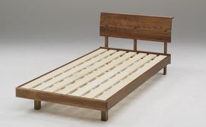 【P-002】ダブルベッドフレーム　ドルミレ　ウォールナット材