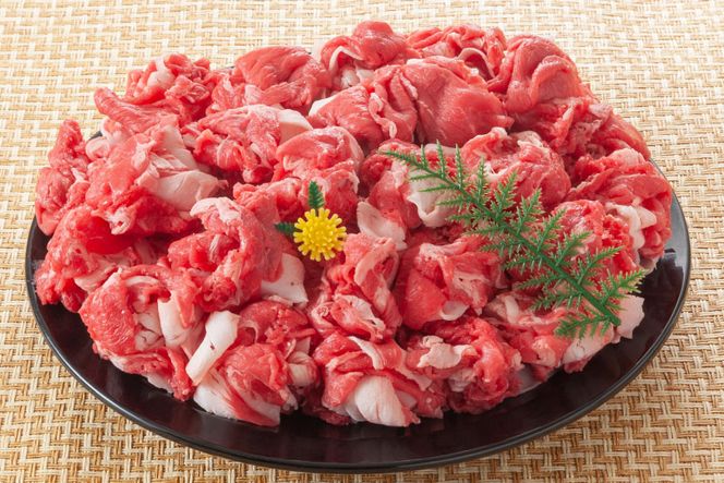 訳あり 博多和牛 切り落とし 部位おまかせ 500g ＆あまおう 800g セット / MEAT PLUS / 福岡県 筑紫野市 [21760382] 肉 牛肉 黒毛和牛 いちご 規格外 イチゴ 苺 冷凍