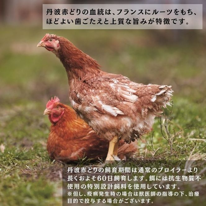 【訳あり】丹波 赤どり むね肉 4kg（1kg×4パック）＜京都亀岡丹波山本＞業務用 鶏肉 冷凍 ムネ