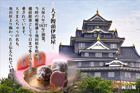 北海道 大手まんぢゅう 10個 まんじゅう 饅頭 こしあん 自家製餡 北海道産 小豆使用 和菓子 お菓子 銘菓 お茶菓子 お土産 手土産 薄皮 大手饅頭伊部屋 菓子 お取り寄せ 岡山 送料無料 十勝 士幌町 【M01】