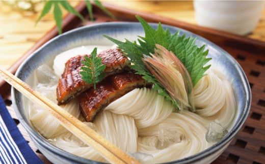 【九州産 小麦 100％】小麦島原 手延 素麺 1kg / そうめん 南島原市 / 野村屋 [SCS004]