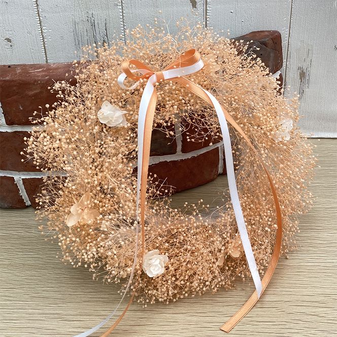 AJ133-1 プリザーブドフラワー【アンジュ/オレンジ】春日部市 シュガーパイン