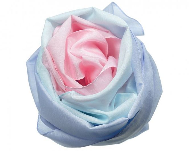 富士桜工房コットン×シルクストール SURURI (紫陽花)スルリと滑るようなサラサラ質感！ FAA4042