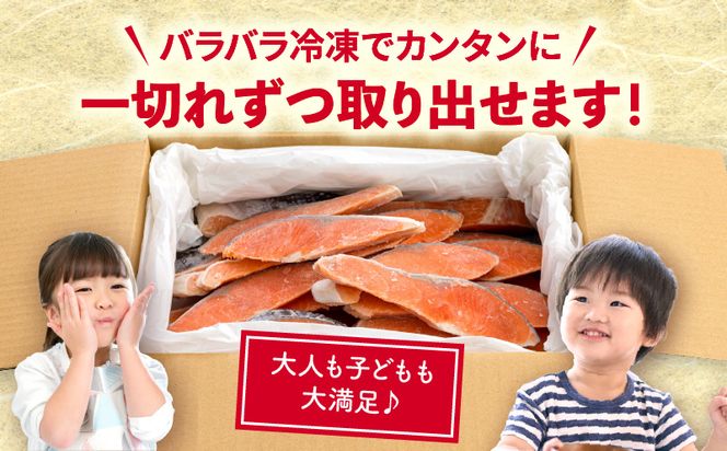 【訳あり】銀鮭 切り身 2.8kg_M302-001