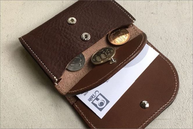 カードケース（ダークブラウン）　LC00010