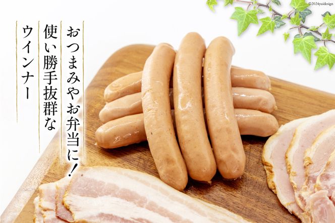 定期便【3ヶ月連続お届け】 手づくりハム 普段使いセット 計470g×3回 総計1.41kg [デリカテッセン アーチャン 埼玉県 小川町 233] おかず おつまみ ロースハム ハム ウィンナー ロース ベーコン スモーク 燻製 冷蔵 おまかせ