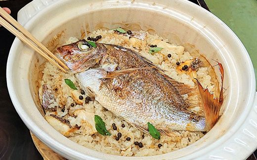 料亭喜楽  コースお食事券(3，000円分） 富山県魚津市