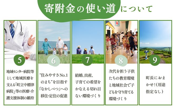 中標津町への応援寄附 1,000円(返礼品なし)【10001】