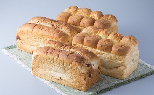 【H-454】宝牧場 「MILKCROWN」ミルク食パン バタートップ＆あん食パンセット ［高島屋選定品］