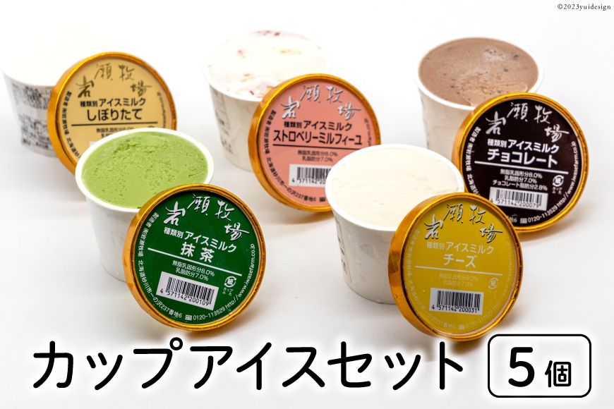 [牧場直送] アイス 120ml ×5種 計5個 食べ比べ [岩瀬牧場 北海道 砂川市 12260519] ジェラート アイスクリーム スイーツ デザート スウィーツ おやつ