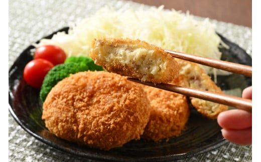 飯村牛コロッケ　18個（6個入り×3）◇ ｜ コロッケ 冷凍 冷凍食品 揚げるだけ 簡単調理 お弁当 おかず おつまみ 揚げ物 惣菜 肉 牛肉 和牛 ビーフ ※離島への配送不可
