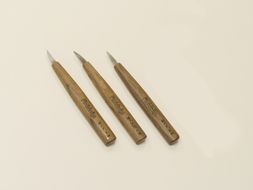 モデレッジ彫刻刀３本組