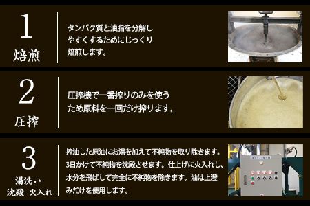 坂本製油の純ごま油 3本セット 熊本県御船町 純ごま油273g×3本《30日以内に出荷予定(土日祝除く)》計819g 有限会社 坂本製油---mifune_sms_2_3p---