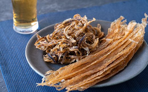 【09001】ホタテの貝ひも珍味　北海道猿払産　2種セット 