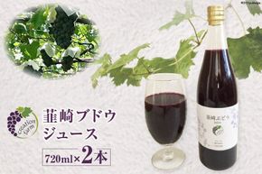 韮崎ブドウジュース 720ml 2本 [Creation farm 山梨県 韮崎市 20743407] 