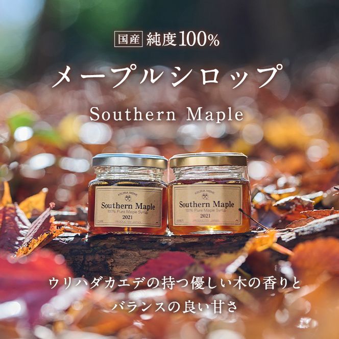 メープルシロップ サザンメイプル Southern Maple (70g×1個) 国産 大分県産 シロップ カエデ 樹液 調味料 大分県 佐伯市【EZ01】【maplexplorers】