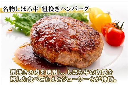 北海道 しほろ牛 ハンバーグ150g 6個 セット 肉 牛 赤身肉 国産牛 肉 ビーフ 牛肉 冷凍 お取り寄せ 送料無料 十勝 士幌町【L13】