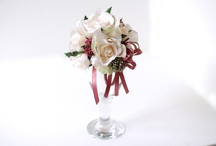 A-277 フラワーアレンジメントブーケ パンナコッタ