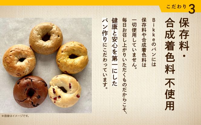 ナチュラルプレーンベーグル　10個セット 006021