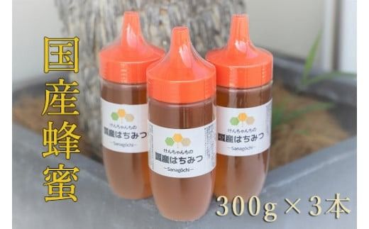 けんちゃんちのはちみつ 3本セット[30日以内に出荷予定(土日祝除く)]---tsm_mkf5_30d_25_14500_900g---