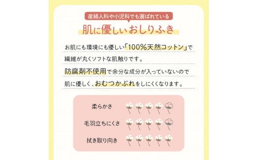 ねんねコットン～あかちゃんのおしりふき～2個セット　K172-006