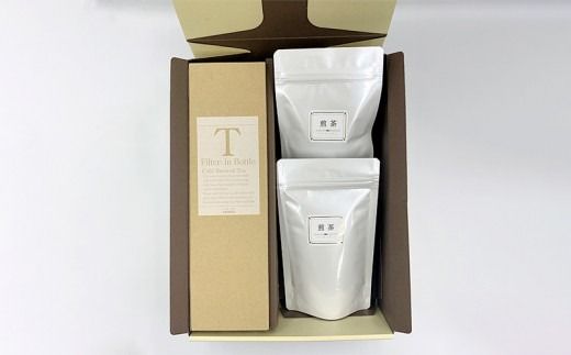 【B3-038】フィルターインボトル（茶）八女茶セット